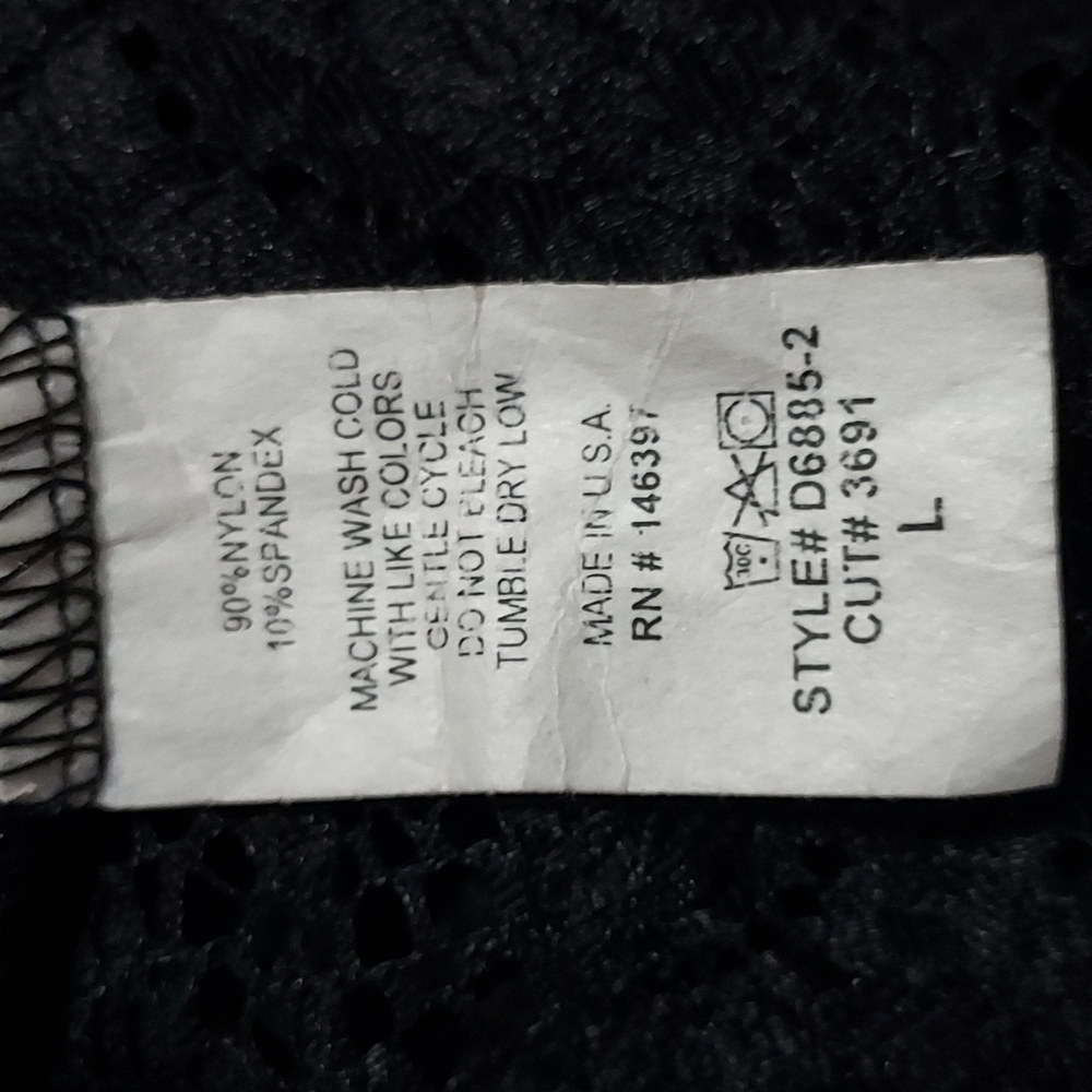 58. Black lace dress NWT - Picture 4 of 5